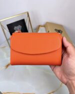 mıknatıslı kadın cüzdan turuncu